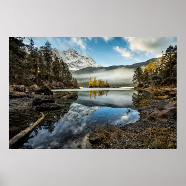 Morning Mood | Lake Eibsee Poster (Front)