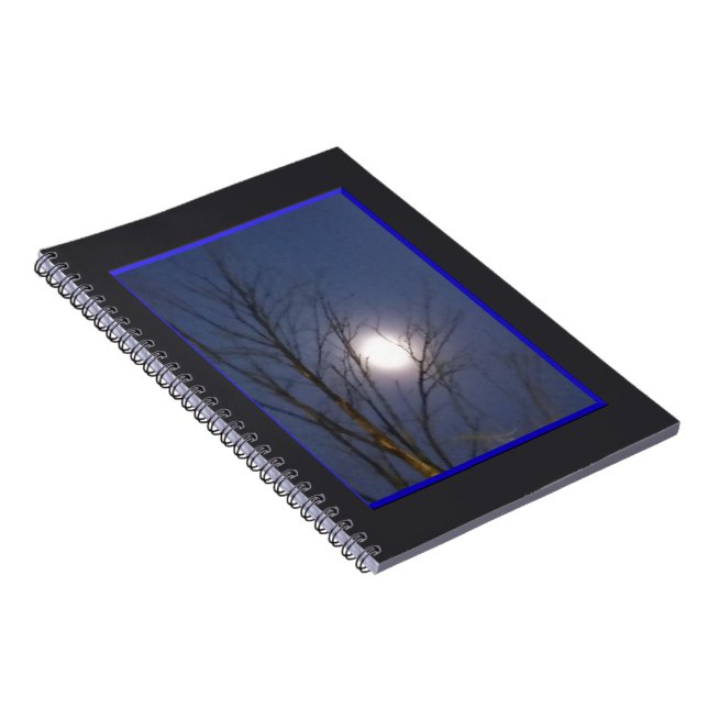 Morning Moonlight Notebook (Right Side)
