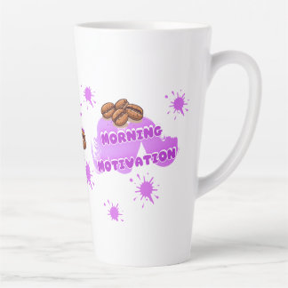 Morning Motivation Coffee Mug | Cute Purple Coffee