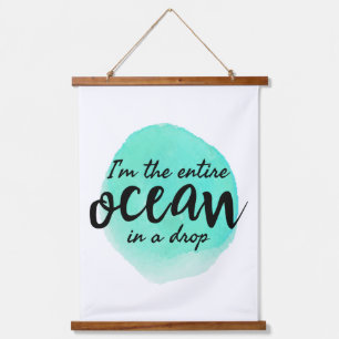 morning motivational and inspirational quotes hanging tapestry