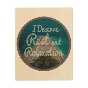 morning motivational sayings for self love wood wall art