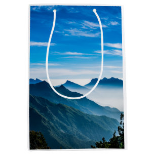 Morning Mountains Mist Landscape Medium Gift Bag