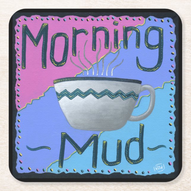 Morning Mud Coasters (Front)