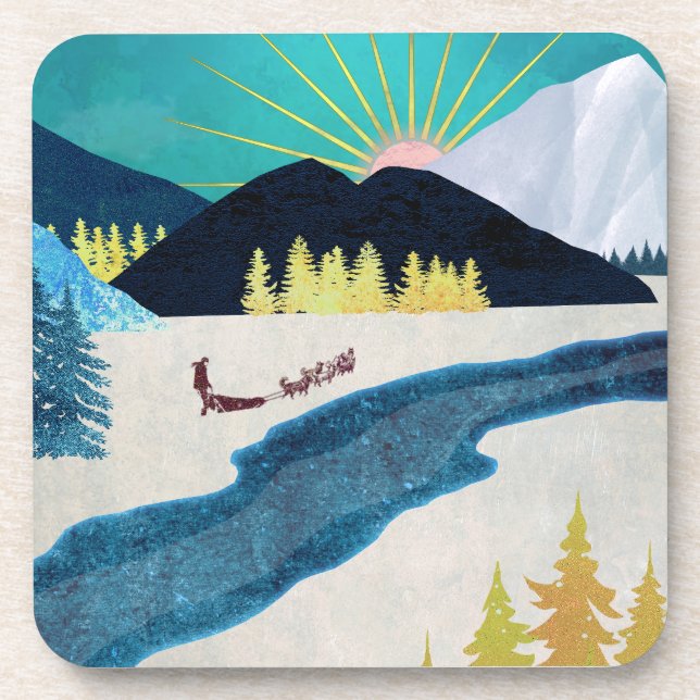 Morning Musher Beverage Coaster (Front)