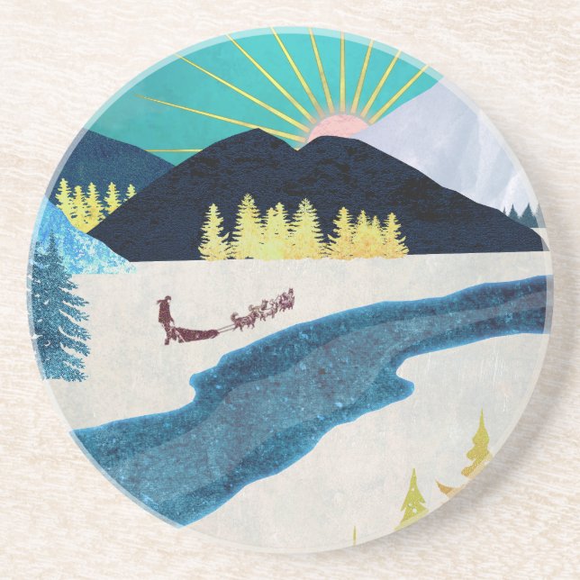 Morning Musher Coaster (Front)