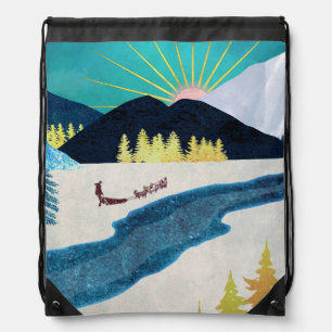 Morning Musher Drawstring Bag