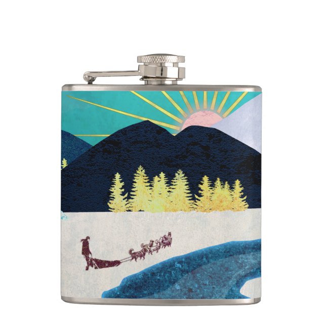 Morning Musher Flask (Front)