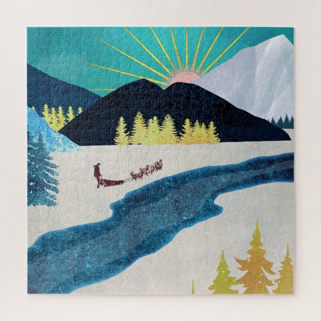 Morning Musher Jigsaw Puzzle (Vertical)
