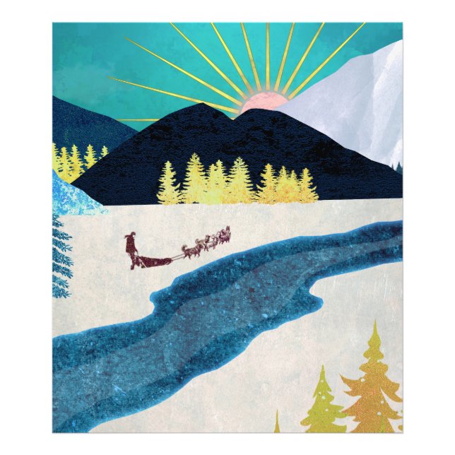 Morning Musher Photo Print (Front)