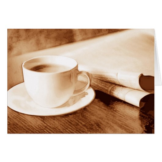 Morning News and Coffee (Front Horizontal)