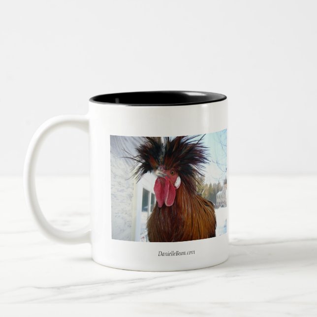Morning Offering Rooster Mug (Left)