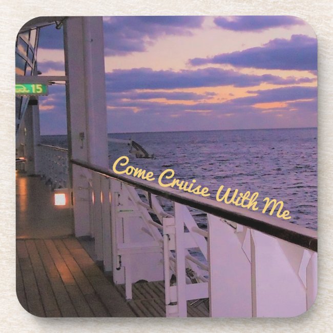 Morning on Deck Cruise with Me Custom