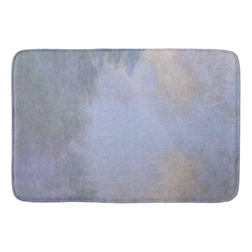 Morning on the Seine near Giverny by Claude Monet Bath Mat