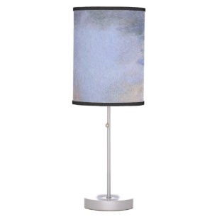 Morning on the Seine near Giverny by Claude Monet Table Lamp
