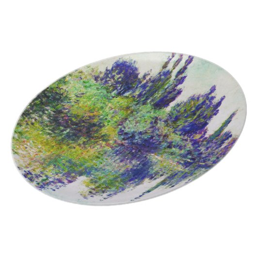 Morning on the Seine, near Vetheuil Claude Monet Dinner Plate (Left Side)