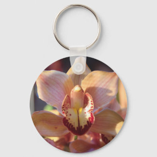 Morning Orchid Keychain