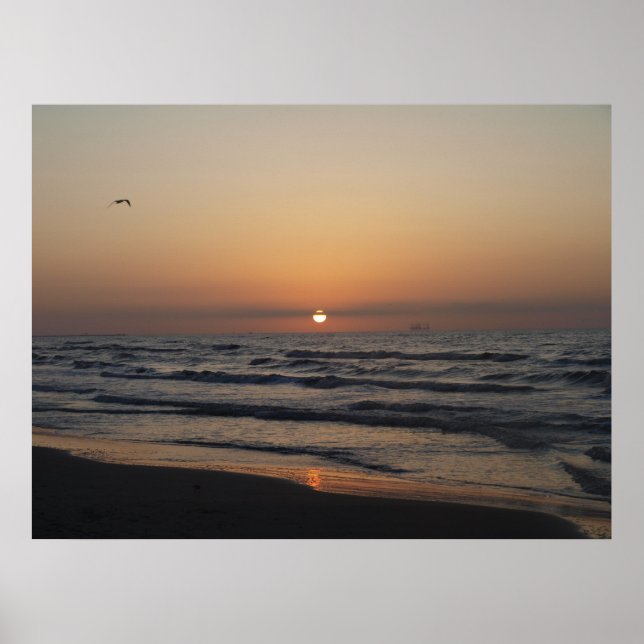 Morning over Port Aransas_2 Poster (Front)