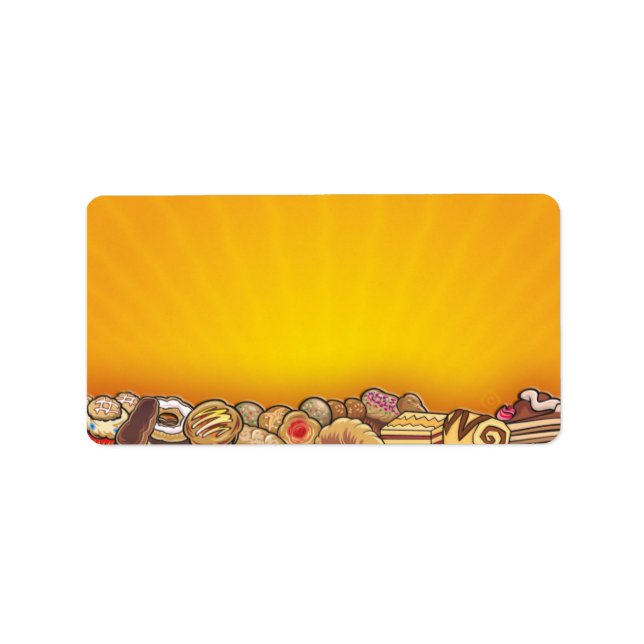 morning pastries ~ label (Front)