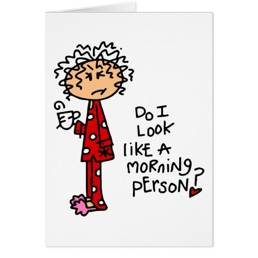 Morning Person? Cards (Front)