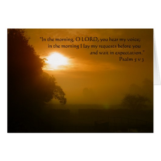 Morning Prayer | Cards (Front Horizontal)