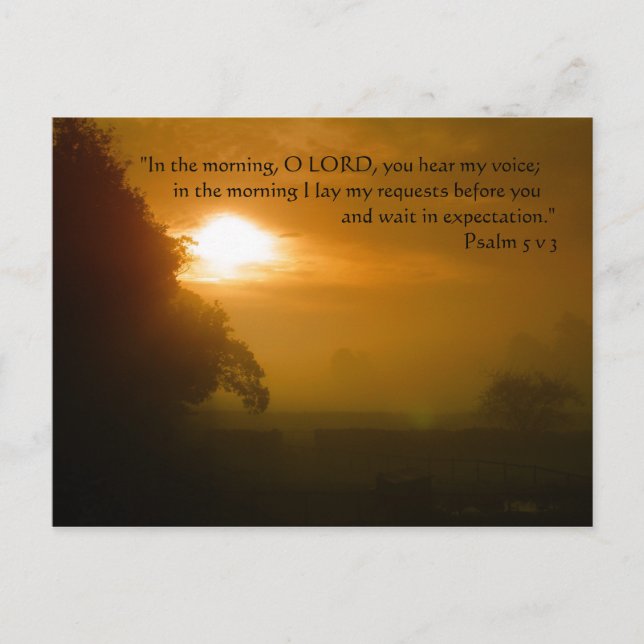 Morning Prayer | Postcard (Front)