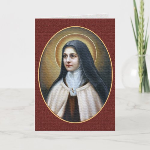 MORNING PRAYER WRITTEN BY ST THERESE CARD