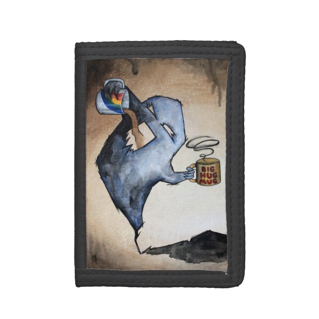 Morning Problems Tri-fold Wallet (Front Vertical)