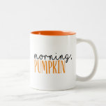 Morning Pumpkin Fall Coffee Mug at Zazzle