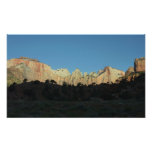 Morning Red Rocks at Zion II Photo Print