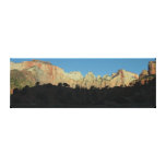 Morning Red Rocks at Zion National Park Canvas Print