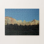 Morning Red Rocks at Zion National Park Jigsaw Puzzle