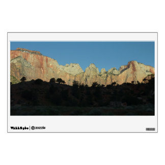 Morning Red Rocks at Zion National Park Wall Decal