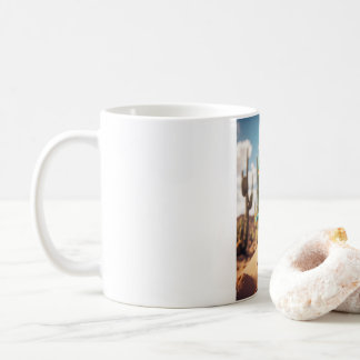 "Morning Roar: Dino Mug" Coffee Mug
