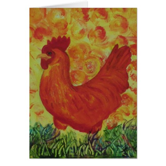 Morning Rooster Cards (Front)