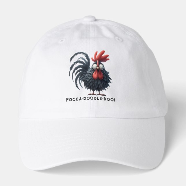 Morning Rooster - Fock-a-doodle-doo! Hat (Front)