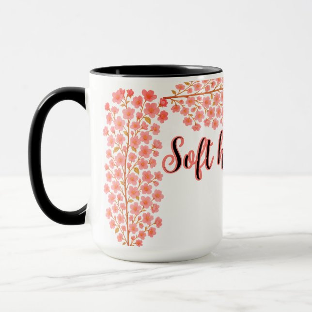 Morning Rose Serenity Mug (Left)