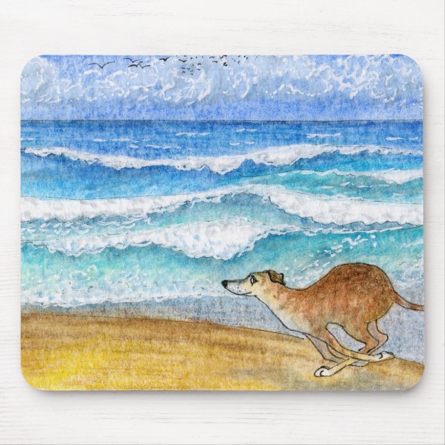 Morning run mouse pad (Front)