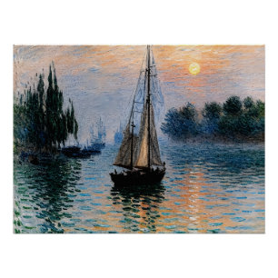 Morning Sail Poster