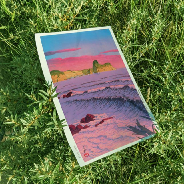 Morning-Sea-at-Shiribeshi-by-Kawase-Hasui Poster (Creator Uploaded)