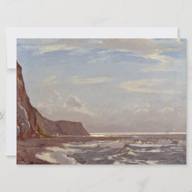 Morning Seashore on the Isle of Wight Card (Front)