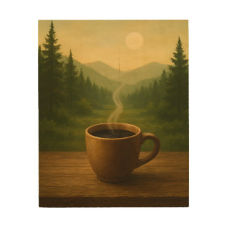 Morning Serenity Coffee Mug – Nature Landscape Art