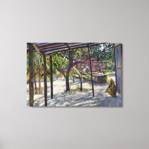 Morning Shadows 2004 Canvas Print