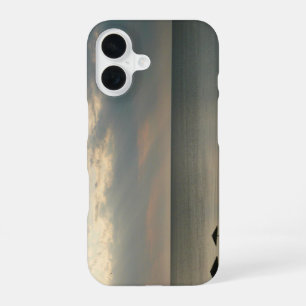 Morning sky over beach in Greece Scenery Photo iPhone 16 Case