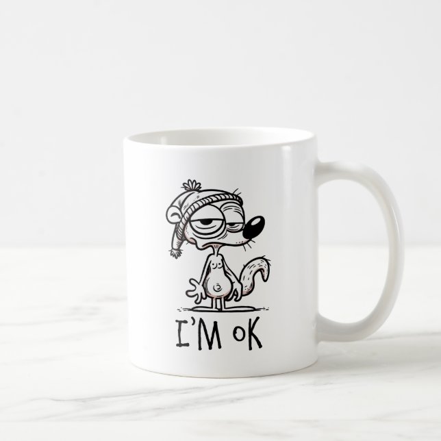 Morning Squirrel Mug (Right)