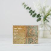 MORNING STAR 2 , MONOGRAM BUSINESS CARD (Standing Front)
