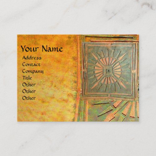 MORNING STAR 2  MONOGRAM BUSINESS CARD