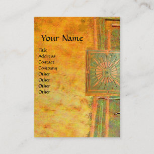 MORNING STAR 2 , MONOGRAM BUSINESS CARD