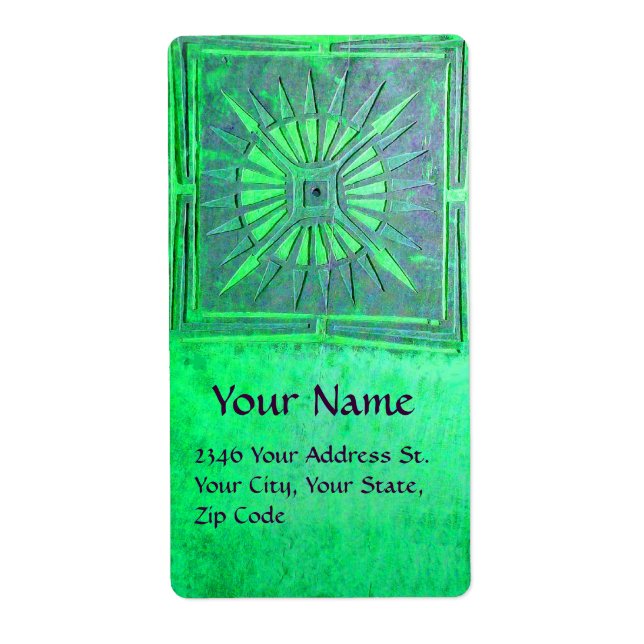 MORNING STAR ,green Label (Front)