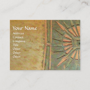 MORNING STAR , MONOGRAM BUSINESS CARD