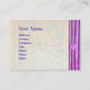 MORNING STAR , MONOGRAM BUSINESS CARD